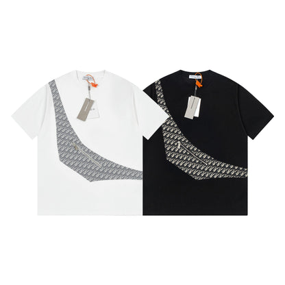 250513 New high-quality crossbody waist bag design T-shirt