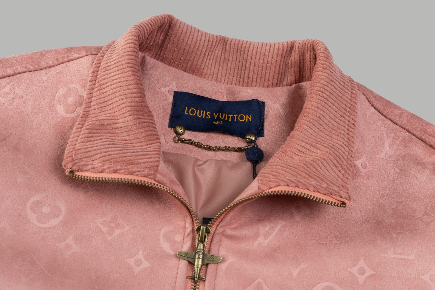 250520 New high-quality embroidered suede cowhide pilot jacket