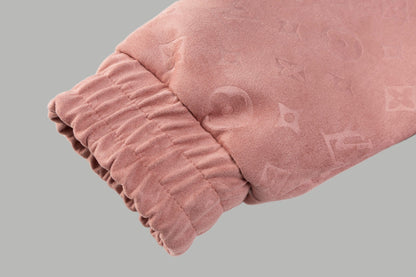 250520 New high-quality embroidered suede cowhide pilot jacket