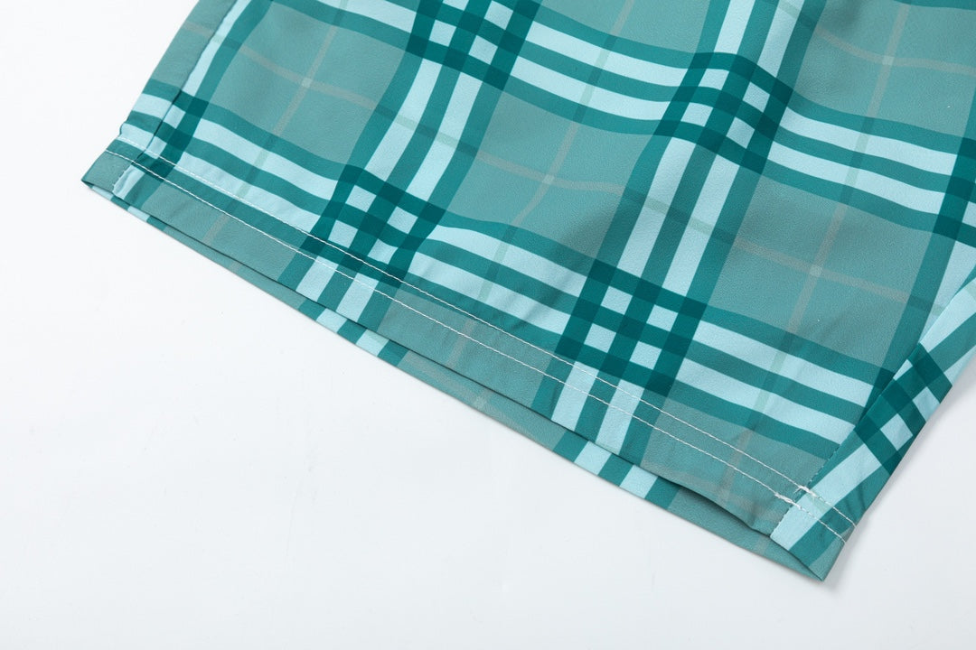 250520 New classic checked fashion shorts