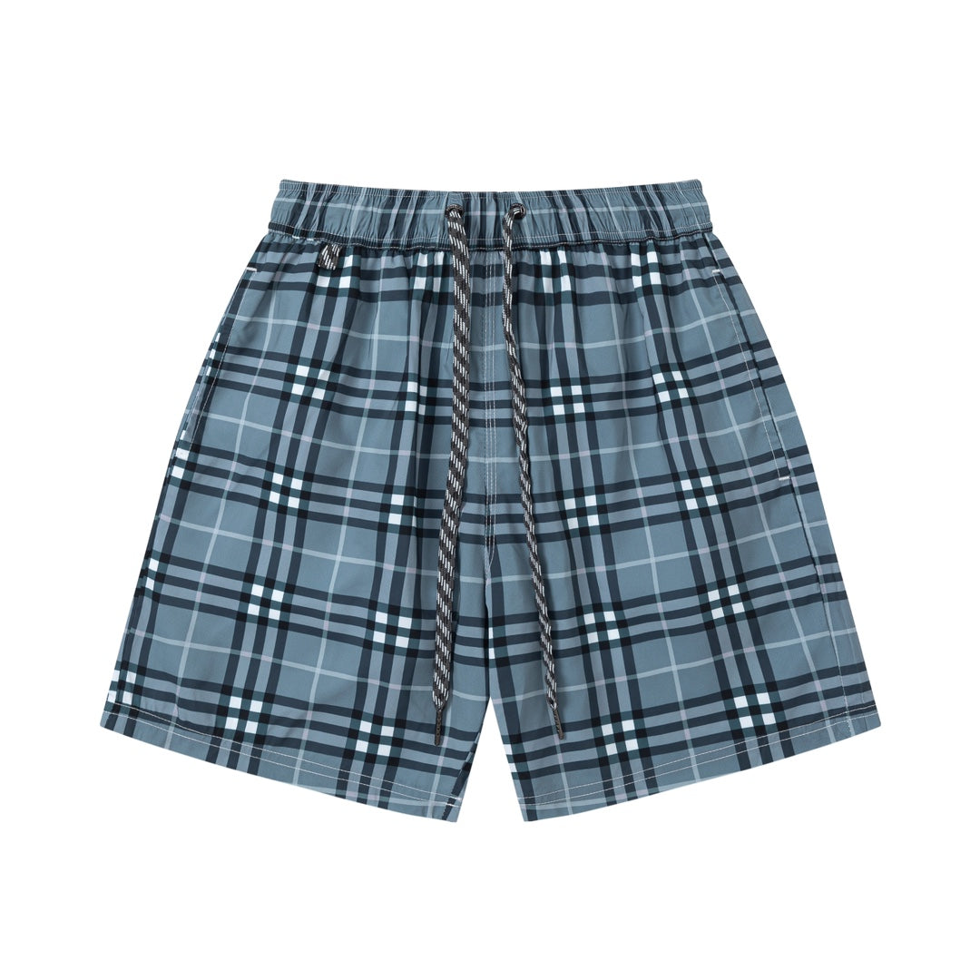 250520 New classic checked fashion shorts