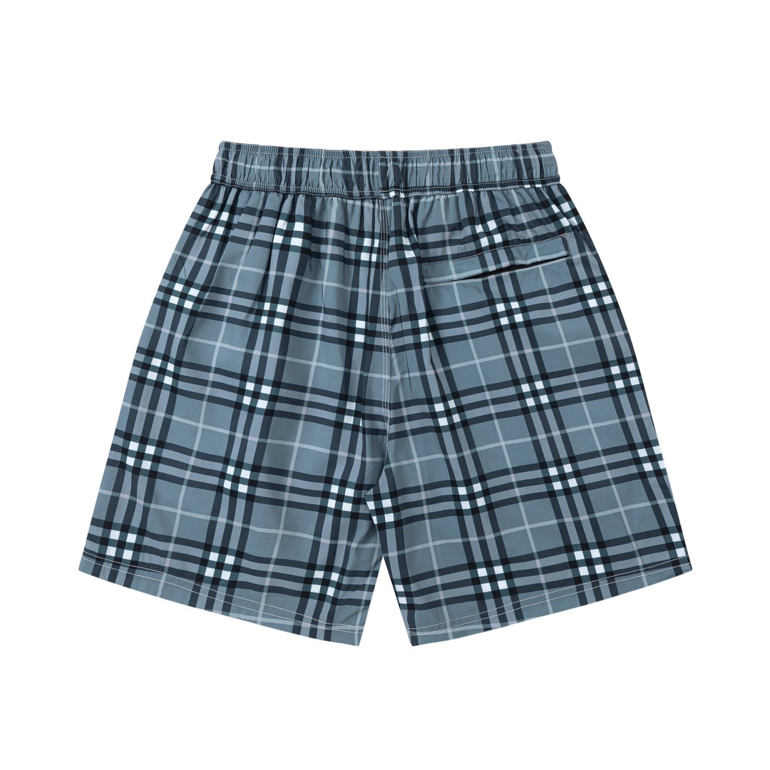 250520 New classic checked fashion shorts