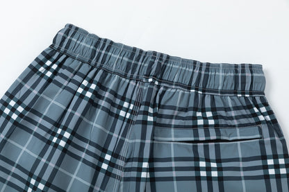 250520 New classic checked fashion shorts