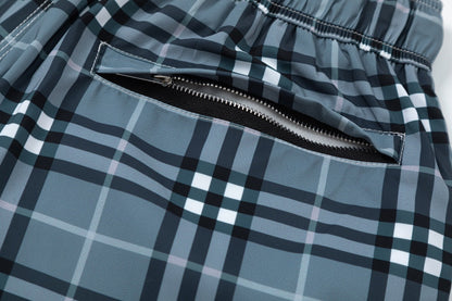 250520 New classic checked fashion shorts