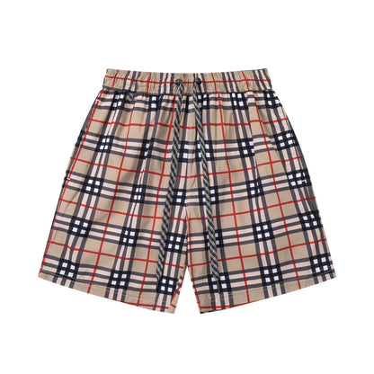 250520 New classic checked fashion shorts