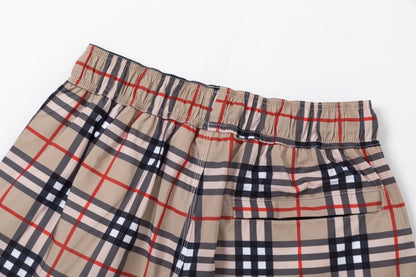 250520 New classic checked fashion shorts