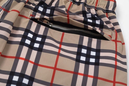 250520 New classic checked fashion shorts
