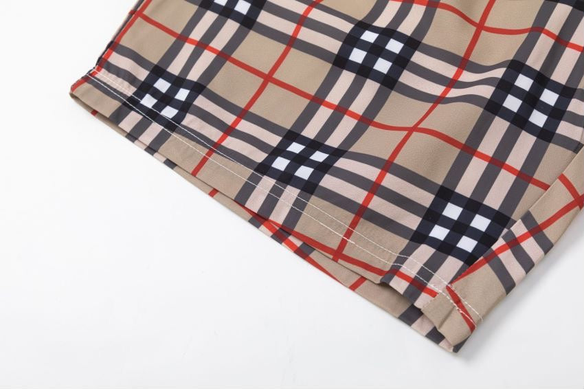250520 New classic checked fashion shorts