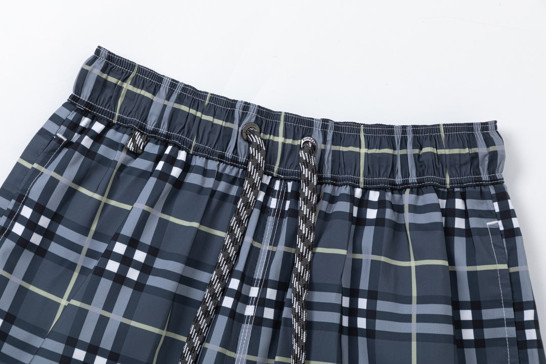 250520 New classic checked fashion shorts