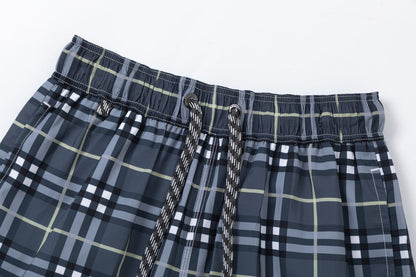 250520 New classic checked fashion shorts