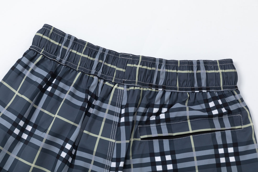 250520 New classic checked fashion shorts