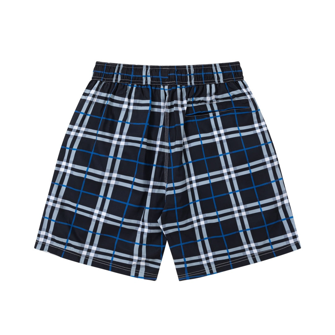 250520 New classic checked fashion shorts