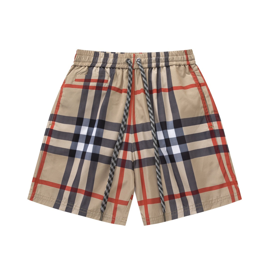 250520 New classic checked fashion shorts