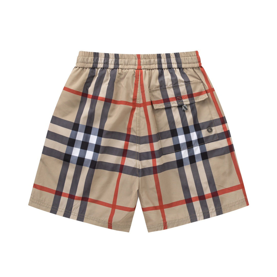 250520 New classic checked fashion shorts