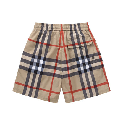 250520 New classic checked fashion shorts