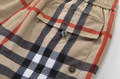 250520 New classic checked fashion shorts