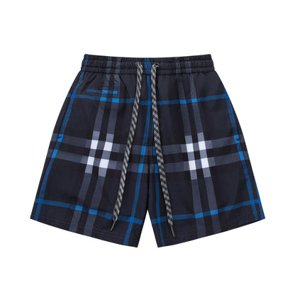250520 New classic checked fashion shorts