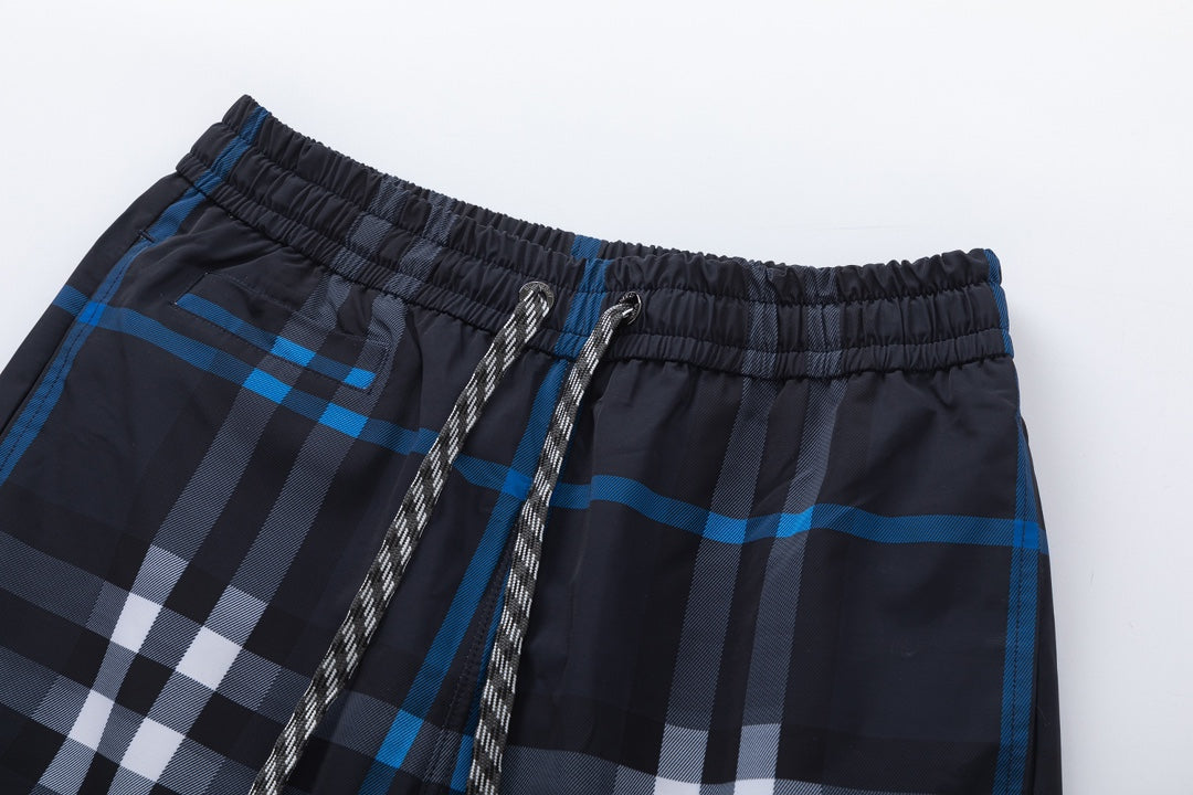 250520 New classic checked fashion shorts