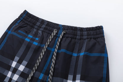 250520 New classic checked fashion shorts