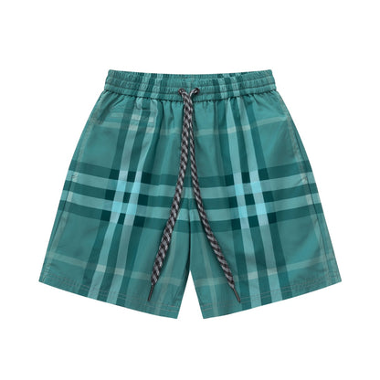 250520 New classic checked fashion shorts