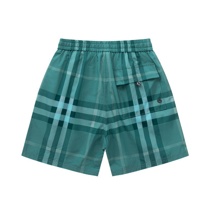 250520 New classic checked fashion shorts