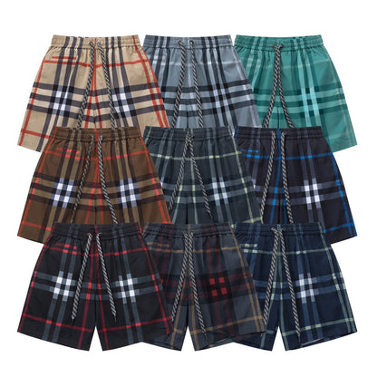 250520 New classic checked fashion shorts