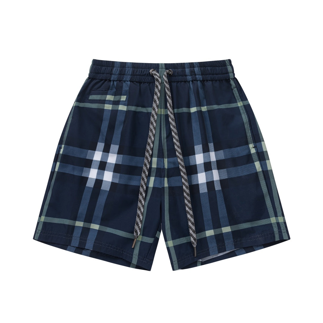 250520 New classic checked fashion shorts