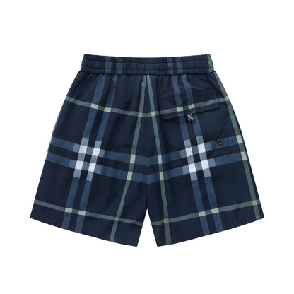 250520 New classic checked fashion shorts