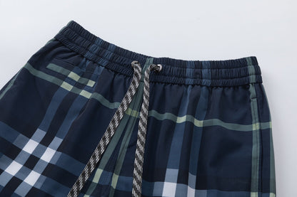 250520 New classic checked fashion shorts