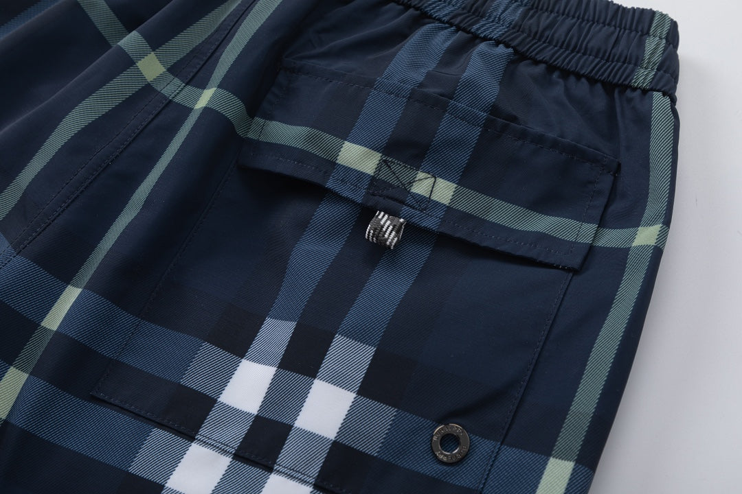 250520 New classic checked fashion shorts