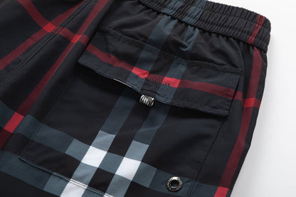 250520 New classic checked fashion shorts