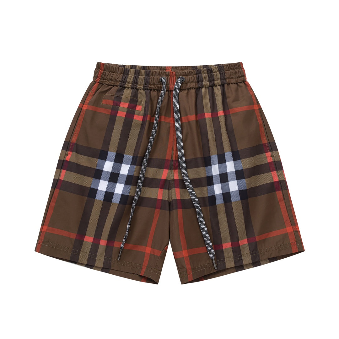 250520 New classic checked fashion shorts