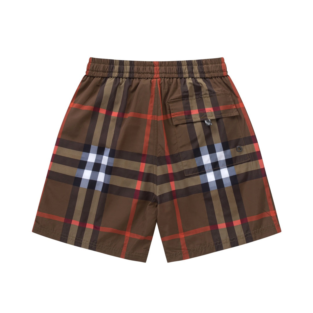 250520 New classic checked fashion shorts