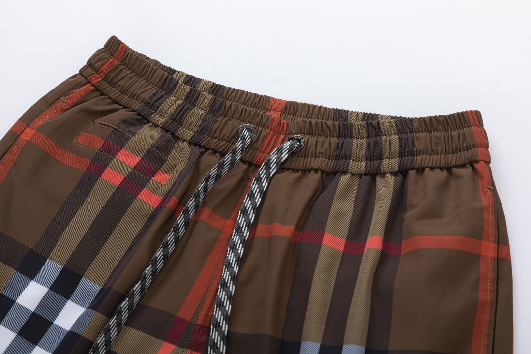 250520 New classic checked fashion shorts