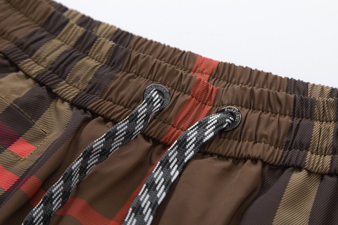 250520 New classic checked fashion shorts