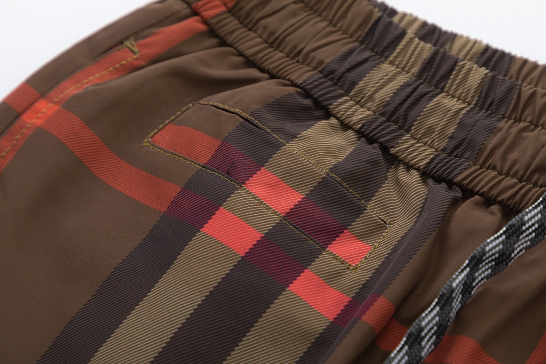 250520 New classic checked fashion shorts