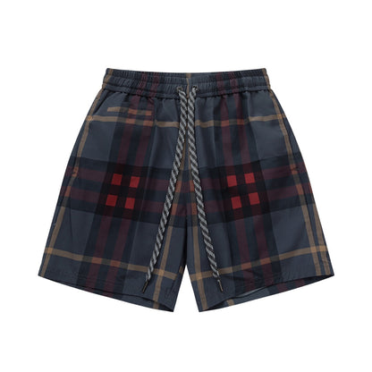 250520 New classic checked fashion shorts