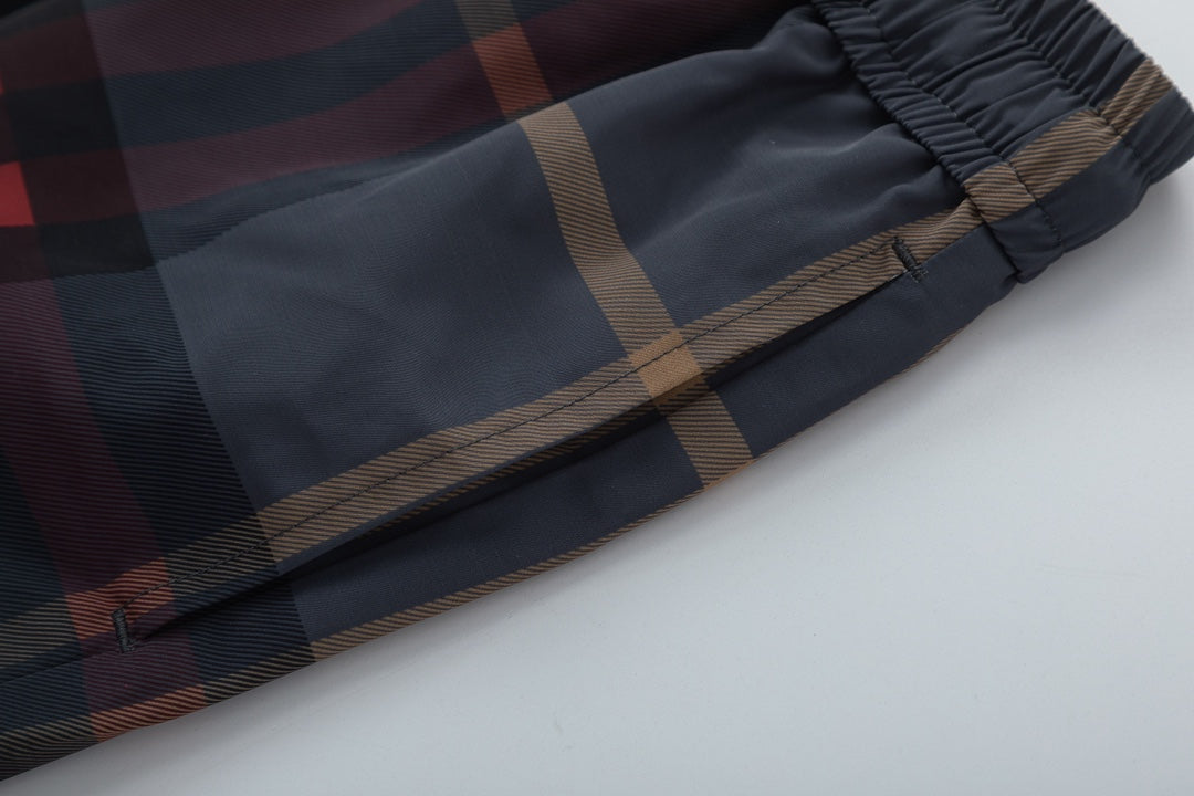 250520 New classic checked fashion shorts