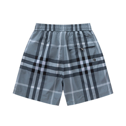 250520 New classic checked fashion shorts