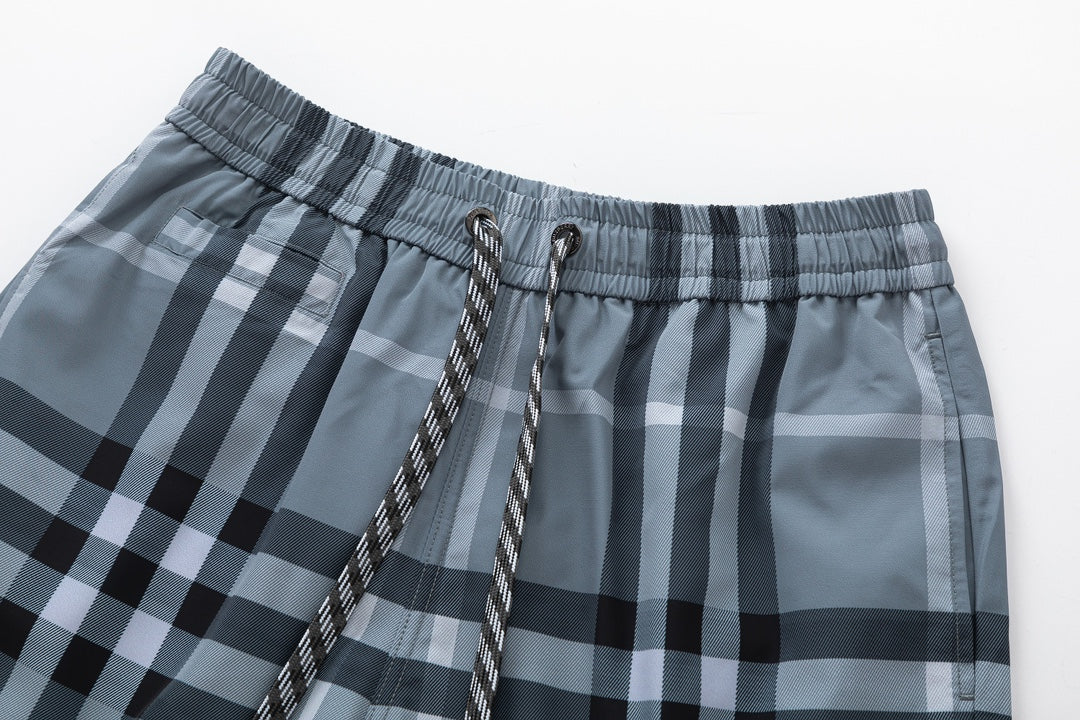 250520 New classic checked fashion shorts