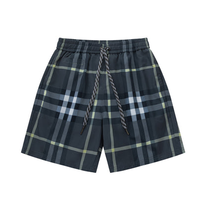 250520 New classic checked fashion shorts