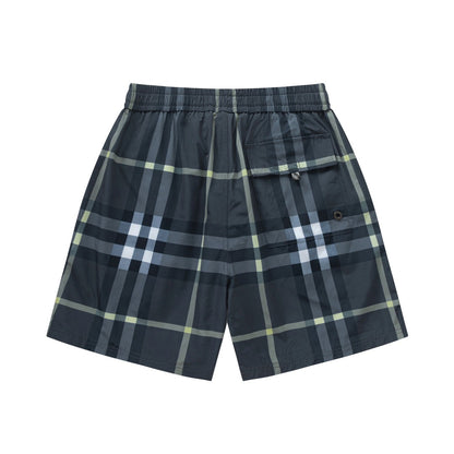 250520 New classic checked fashion shorts