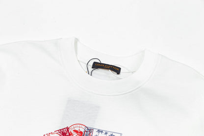 250520 New chain print T-shirt