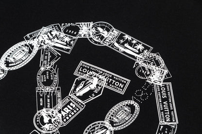 250520 New chain print T-shirt