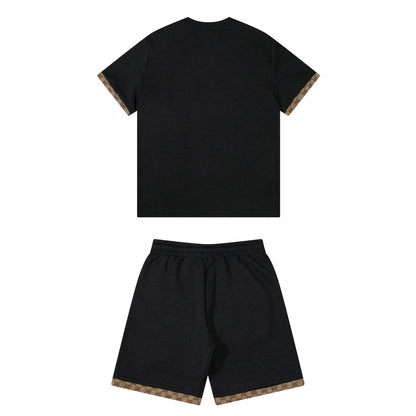 250520 New simple set with concave-convex embroidery
