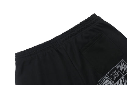 250520 New high-quality direct-spray checkered letter shorts