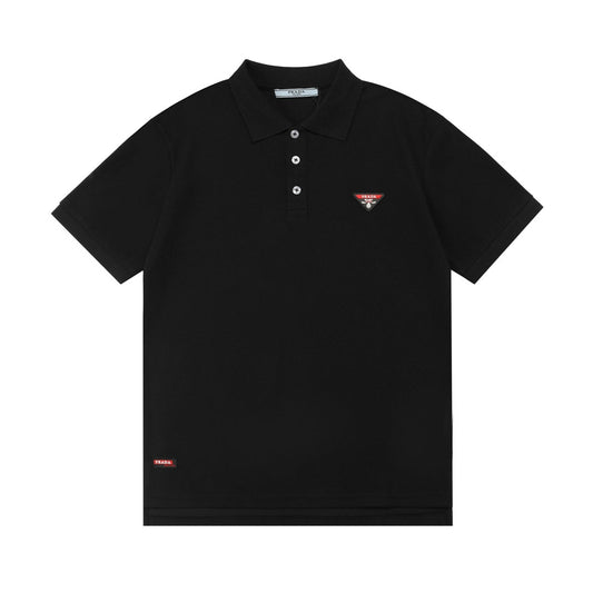 250520 New custom leather stamp letter T-shirt