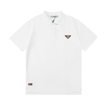 250520 New custom leather stamp letter T-shirt