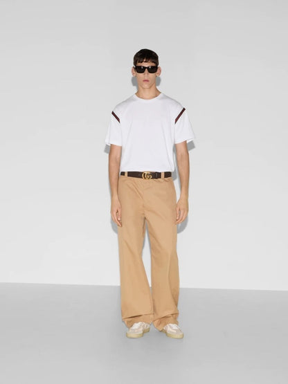 250520 New top-of-the-line sleeve webbing T-shirt