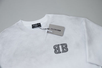 250520 New pearl hot diamond process T-shirt